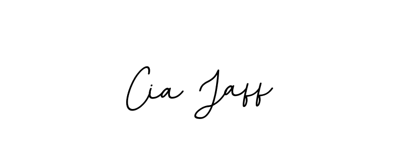 Use a signature maker to create a handwritten signature online. With this signature software, you can design (BallpointsItalic-DORy9) your own signature for name Cia Jaff. Cia Jaff signature style 11 images and pictures png