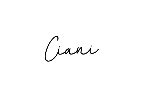 How to make Ciani signature? BallpointsItalic-DORy9 is a professional autograph style. Create handwritten signature for Ciani name. Ciani signature style 11 images and pictures png