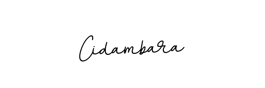 Create a beautiful signature design for name Cidambara. With this signature (BallpointsItalic-DORy9) fonts, you can make a handwritten signature for free. Cidambara signature style 11 images and pictures png