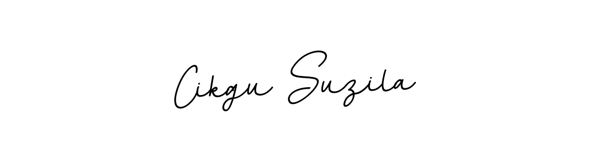 Create a beautiful signature design for name Cikgu Suzila. With this signature (BallpointsItalic-DORy9) fonts, you can make a handwritten signature for free. Cikgu Suzila signature style 11 images and pictures png