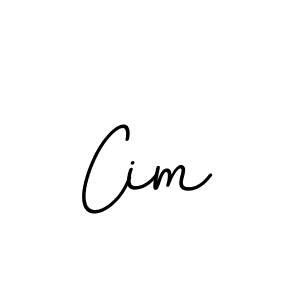 Design your own signature with our free online signature maker. With this signature software, you can create a handwritten (BallpointsItalic-DORy9) signature for name Cim. Cim signature style 11 images and pictures png