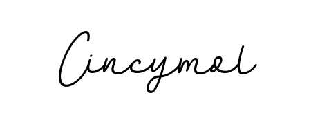 Transform the name Cincymol into a signature masterpiece using BallpointsItalic-DORy9 font. Ideal for photographers, artists, and creators looking for watermarks. Cincymol signature style 11 images and pictures png