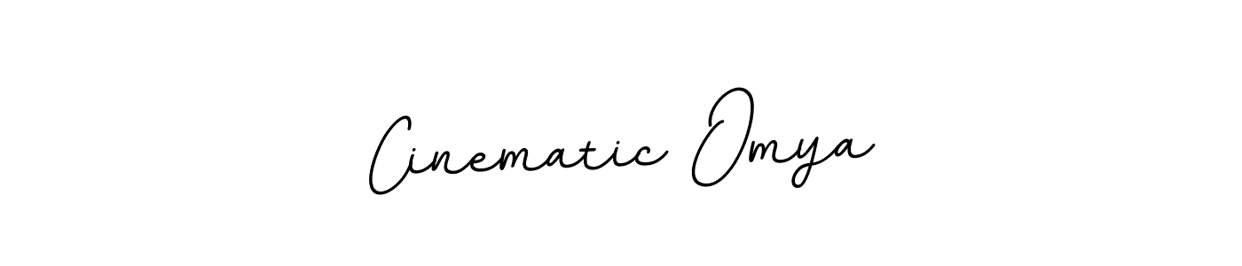 You should practise on your own different ways (BallpointsItalic-DORy9) to write your name (Cinematic Omya) in signature. don't let someone else do it for you. Cinematic Omya signature style 11 images and pictures png