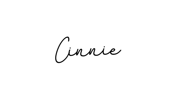 How to make Cinnie name signature. Use BallpointsItalic-DORy9 style for creating short signs online. This is the latest handwritten sign. Cinnie signature style 11 images and pictures png