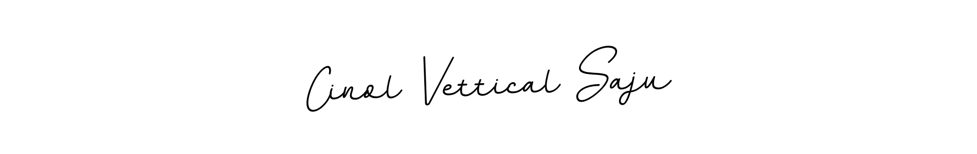 Design your own signature with our free online signature maker. With this signature software, you can create a handwritten (BallpointsItalic-DORy9) signature for name Cinol Vettical Saju. Cinol Vettical Saju signature style 11 images and pictures png