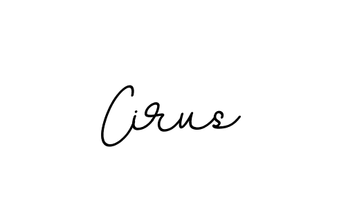 Make a beautiful signature design for name Cirus. With this signature (BallpointsItalic-DORy9) style, you can create a handwritten signature for free. Cirus signature style 11 images and pictures png