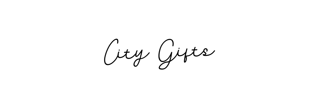 Create a beautiful signature design for name City Gifts . With this signature (BallpointsItalic-DORy9) fonts, you can make a handwritten signature for free. City Gifts  signature style 11 images and pictures png