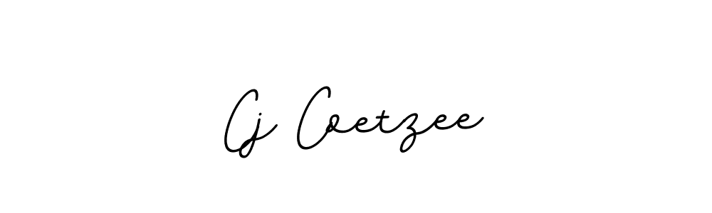 It looks lik you need a new signature style for name Cj Coetzee. Design unique handwritten (BallpointsItalic-DORy9) signature with our free signature maker in just a few clicks. Cj Coetzee signature style 11 images and pictures png