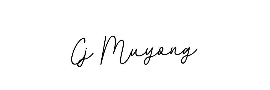 It looks lik you need a new signature style for name Cj Muyong. Design unique handwritten (BallpointsItalic-DORy9) signature with our free signature maker in just a few clicks. Cj Muyong signature style 11 images and pictures png