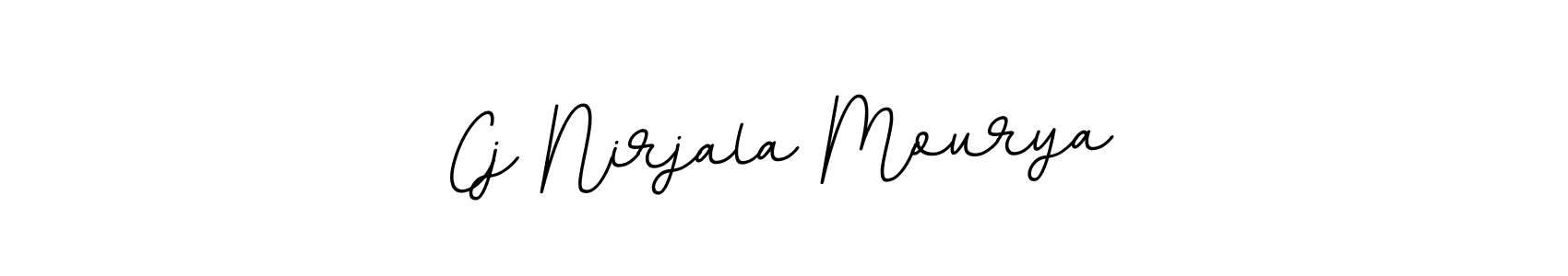 Make a beautiful signature design for name Cj Nirjala Mourya. Use this online signature maker to create a handwritten signature for free. Cj Nirjala Mourya signature style 11 images and pictures png