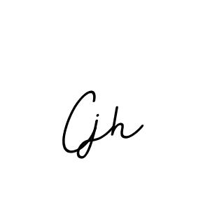 Create a beautiful signature design for name Cjh. With this signature (BallpointsItalic-DORy9) fonts, you can make a handwritten signature for free. Cjh signature style 11 images and pictures png