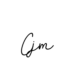 How to make Cjm signature? BallpointsItalic-DORy9 is a professional autograph style. Create handwritten signature for Cjm name. Cjm signature style 11 images and pictures png