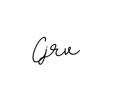 How to make Cjrv name signature. Use BallpointsItalic-DORy9 style for creating short signs online. This is the latest handwritten sign. Cjrv signature style 11 images and pictures png