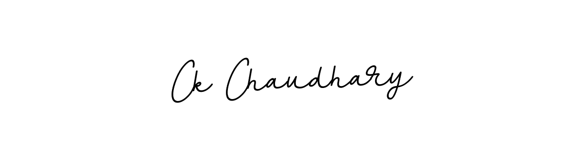How to make Ck Chaudhary name signature. Use BallpointsItalic-DORy9 style for creating short signs online. This is the latest handwritten sign. Ck Chaudhary signature style 11 images and pictures png