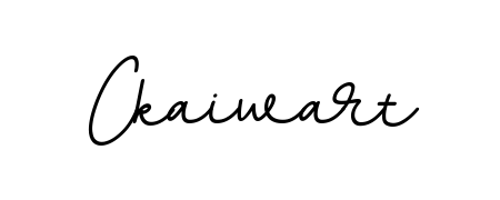 The BallpointsItalic-DORy9 lettering style adds unique flourish to name Ckaiwart. Stand out with a custom digital autograph made in seconds. Ckaiwart signature style 11 images and pictures png