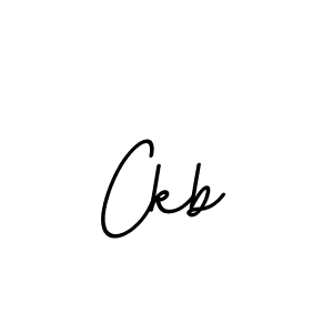 You should practise on your own different ways (BallpointsItalic-DORy9) to write your name (Ckb) in signature. don't let someone else do it for you. Ckb signature style 11 images and pictures png