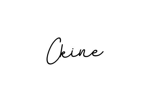 Design your own signature with our free online signature maker. With this signature software, you can create a handwritten (BallpointsItalic-DORy9) signature for name Ckine. Ckine signature style 11 images and pictures png