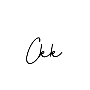 Make a beautiful signature design for name Ckk. With this signature (BallpointsItalic-DORy9) style, you can create a handwritten signature for free. Ckk signature style 11 images and pictures png