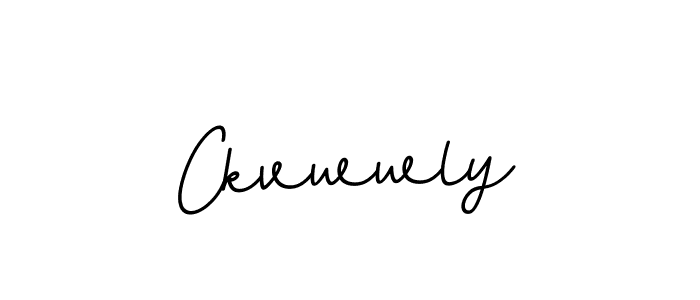 The best way (BallpointsItalic-DORy9) to make a short signature is to pick only two or three words in your name. The name Ckvwwly include a total of six letters. For converting this name. Ckvwwly signature style 11 images and pictures png