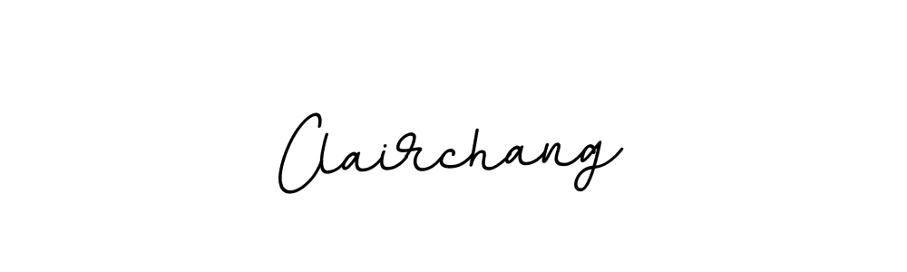 How to make Clairchang signature? BallpointsItalic-DORy9 is a professional autograph style. Create handwritten signature for Clairchang name. Clairchang signature style 11 images and pictures png