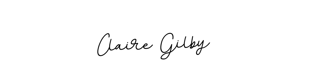 Create a beautiful signature design for name Claire Gilby. With this signature (BallpointsItalic-DORy9) fonts, you can make a handwritten signature for free. Claire Gilby signature style 11 images and pictures png