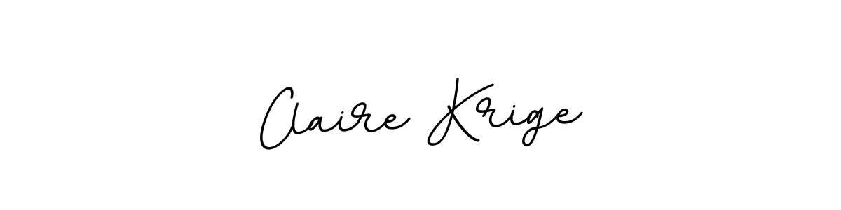 Use a signature maker to create a handwritten signature online. With this signature software, you can design (BallpointsItalic-DORy9) your own signature for name Claire Krige. Claire Krige signature style 11 images and pictures png