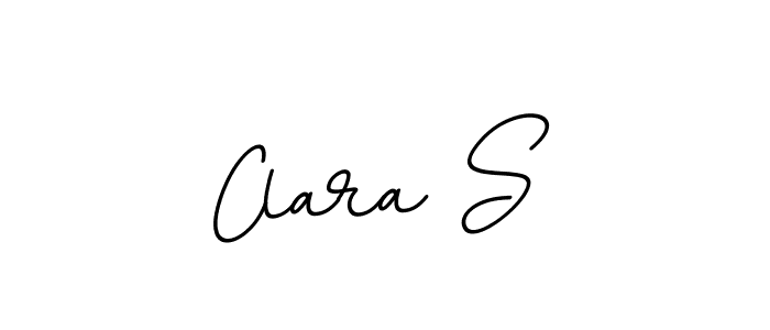 How to Draw Clara S signature style? BallpointsItalic-DORy9 is a latest design signature styles for name Clara S. Clara S signature style 11 images and pictures png