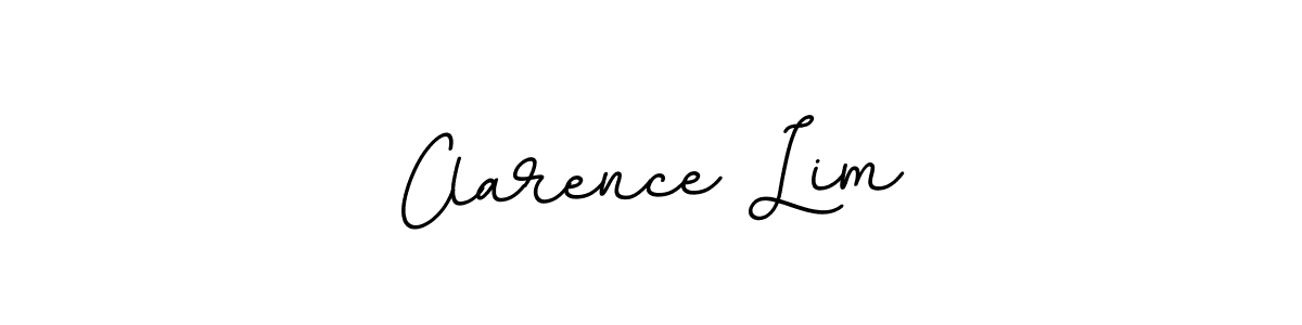 Use a signature maker to create a handwritten signature online. With this signature software, you can design (BallpointsItalic-DORy9) your own signature for name Clarence Lim. Clarence Lim signature style 11 images and pictures png