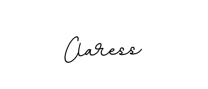 How to make Claress name signature. Use BallpointsItalic-DORy9 style for creating short signs online. This is the latest handwritten sign. Claress signature style 11 images and pictures png