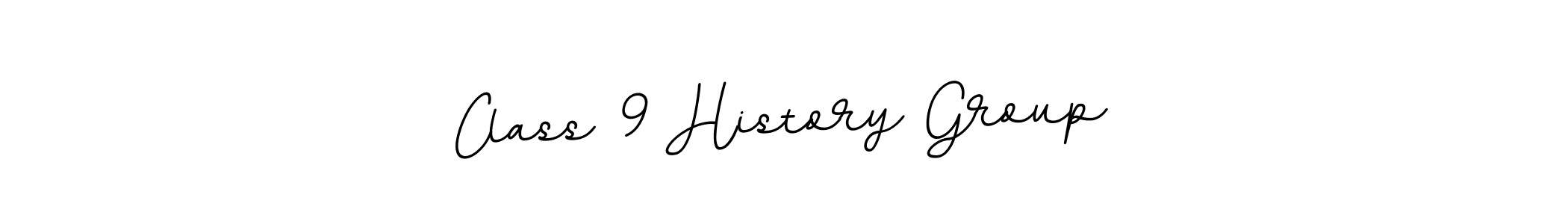 Use a signature maker to create a handwritten signature online. With this signature software, you can design (BallpointsItalic-DORy9) your own signature for name Class 9 History Group. Class 9 History Group signature style 11 images and pictures png