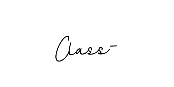 Use a signature maker to create a handwritten signature online. With this signature software, you can design (BallpointsItalic-DORy9) your own signature for name Class-. Class- signature style 11 images and pictures png