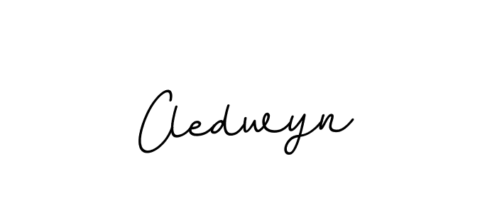 Make a beautiful signature design for name Cledwyn. With this signature (BallpointsItalic-DORy9) style, you can create a handwritten signature for free. Cledwyn signature style 11 images and pictures png