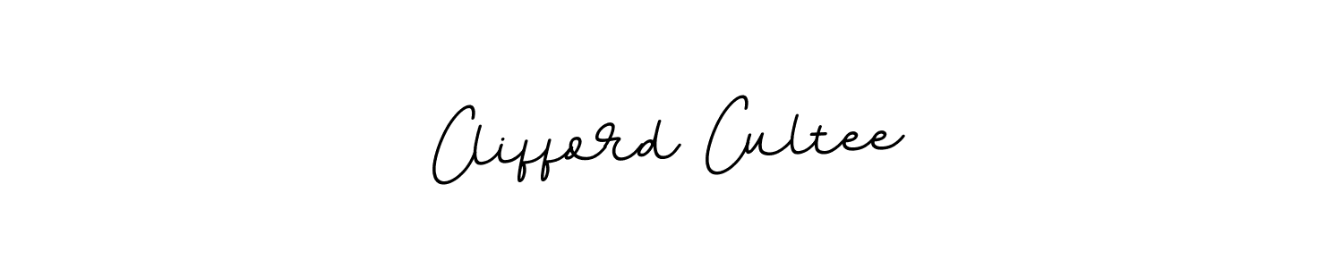 Create a beautiful signature design for name Clifford Cultee. With this signature (BallpointsItalic-DORy9) fonts, you can make a handwritten signature for free. Clifford Cultee signature style 11 images and pictures png