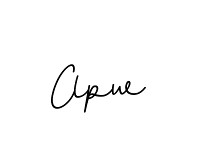 Design your own signature with our free online signature maker. With this signature software, you can create a handwritten (BallpointsItalic-DORy9) signature for name Clpw. Clpw signature style 11 images and pictures png