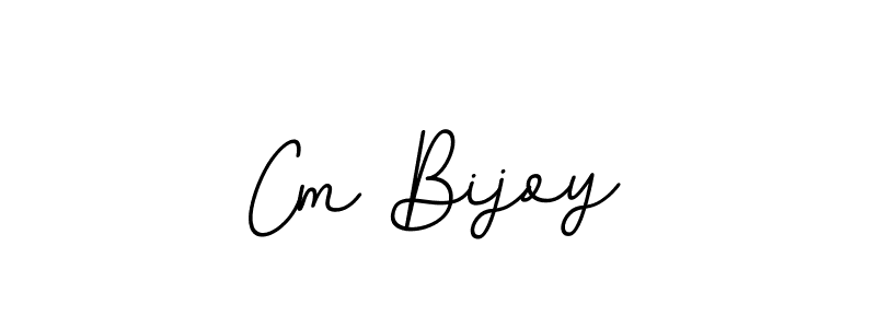 Also You can easily find your signature by using the search form. We will create Cm Bijoy name handwritten signature images for you free of cost using BallpointsItalic-DORy9 sign style. Cm Bijoy signature style 11 images and pictures png