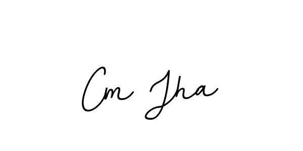 Also we have Cm Jha name is the best signature style. Create professional handwritten signature collection using BallpointsItalic-DORy9 autograph style. Cm Jha signature style 11 images and pictures png