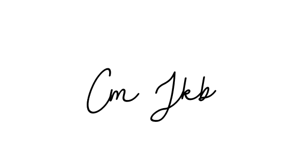 Also You can easily find your signature by using the search form. We will create Cm Jkb name handwritten signature images for you free of cost using BallpointsItalic-DORy9 sign style. Cm Jkb signature style 11 images and pictures png