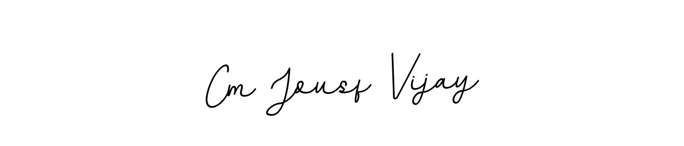 How to Draw Cm Jousf Vijay signature style? BallpointsItalic-DORy9 is a latest design signature styles for name Cm Jousf Vijay. Cm Jousf Vijay signature style 11 images and pictures png
