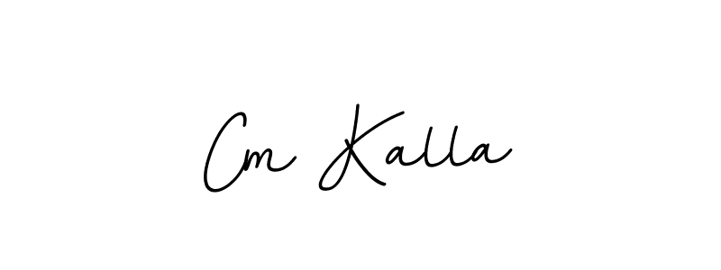 Similarly BallpointsItalic-DORy9 is the best handwritten signature design. Signature creator online .You can use it as an online autograph creator for name Cm Kalla. Cm Kalla signature style 11 images and pictures png