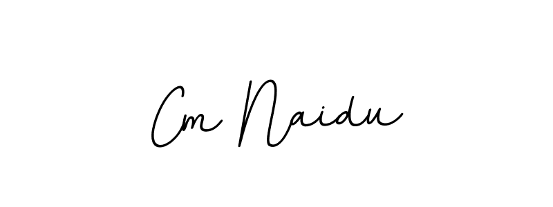 Make a beautiful signature design for name Cm Naidu. With this signature (BallpointsItalic-DORy9) style, you can create a handwritten signature for free. Cm Naidu signature style 11 images and pictures png
