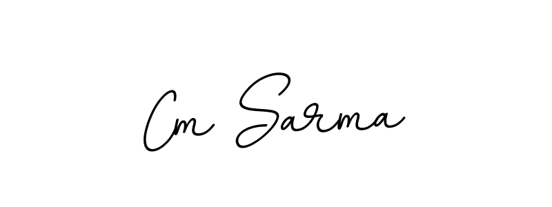 BallpointsItalic-DORy9 is a professional signature style that is perfect for those who want to add a touch of class to their signature. It is also a great choice for those who want to make their signature more unique. Get Cm Sarma name to fancy signature for free. Cm Sarma signature style 11 images and pictures png