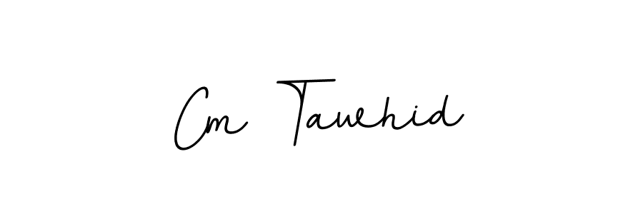 Make a beautiful signature design for name Cm Tawhid. With this signature (BallpointsItalic-DORy9) style, you can create a handwritten signature for free. Cm Tawhid signature style 11 images and pictures png