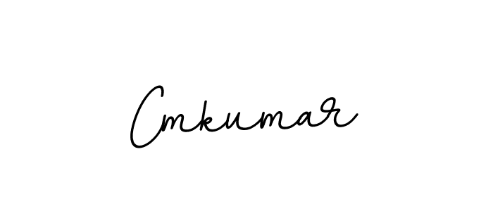 How to make Cmkumar name signature. Use BallpointsItalic-DORy9 style for creating short signs online. This is the latest handwritten sign. Cmkumar signature style 11 images and pictures png