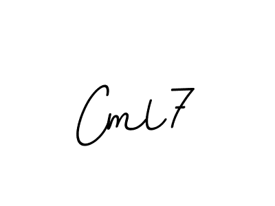How to make Cml7 signature? BallpointsItalic-DORy9 is a professional autograph style. Create handwritten signature for Cml7 name. Cml7 signature style 11 images and pictures png