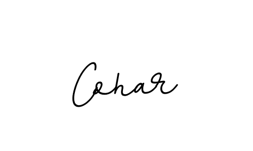 The best way (BallpointsItalic-DORy9) to make a short signature is to pick only two or three words in your name. The name Cohar include a total of six letters. For converting this name. Cohar signature style 11 images and pictures png