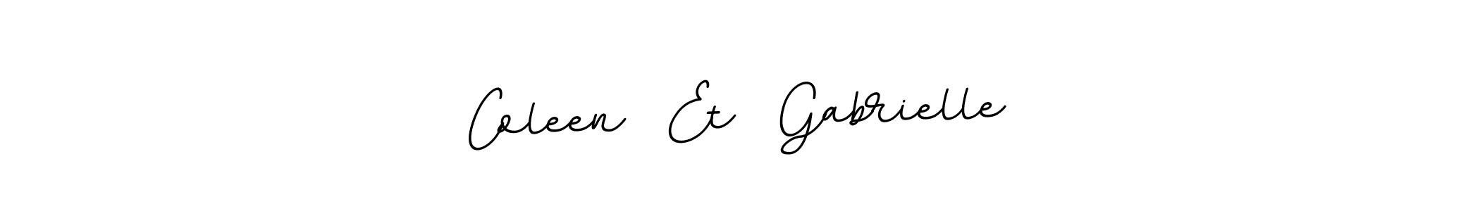 Make a short Coleen  Et  Gabrielle signature style. Manage your documents anywhere anytime using BallpointsItalic-DORy9. Create and add eSignatures, submit forms, share and send files easily. Coleen  Et  Gabrielle signature style 11 images and pictures png