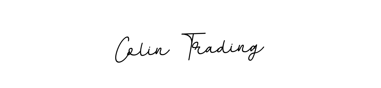 Design your own signature with our free online signature maker. With this signature software, you can create a handwritten (BallpointsItalic-DORy9) signature for name Colin Trading. Colin Trading signature style 11 images and pictures png