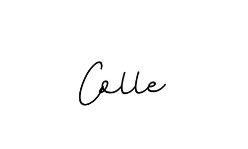 How to make Colle signature? BallpointsItalic-DORy9 is a professional autograph style. Create handwritten signature for Colle name. Colle signature style 11 images and pictures png