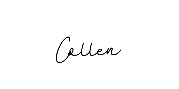 Make a beautiful signature design for name Collen. With this signature (BallpointsItalic-DORy9) style, you can create a handwritten signature for free. Collen signature style 11 images and pictures png