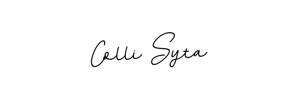 if you are searching for the best signature style for your name Colli Syta. so please give up your signature search. here we have designed multiple signature styles  using BallpointsItalic-DORy9. Colli Syta signature style 11 images and pictures png